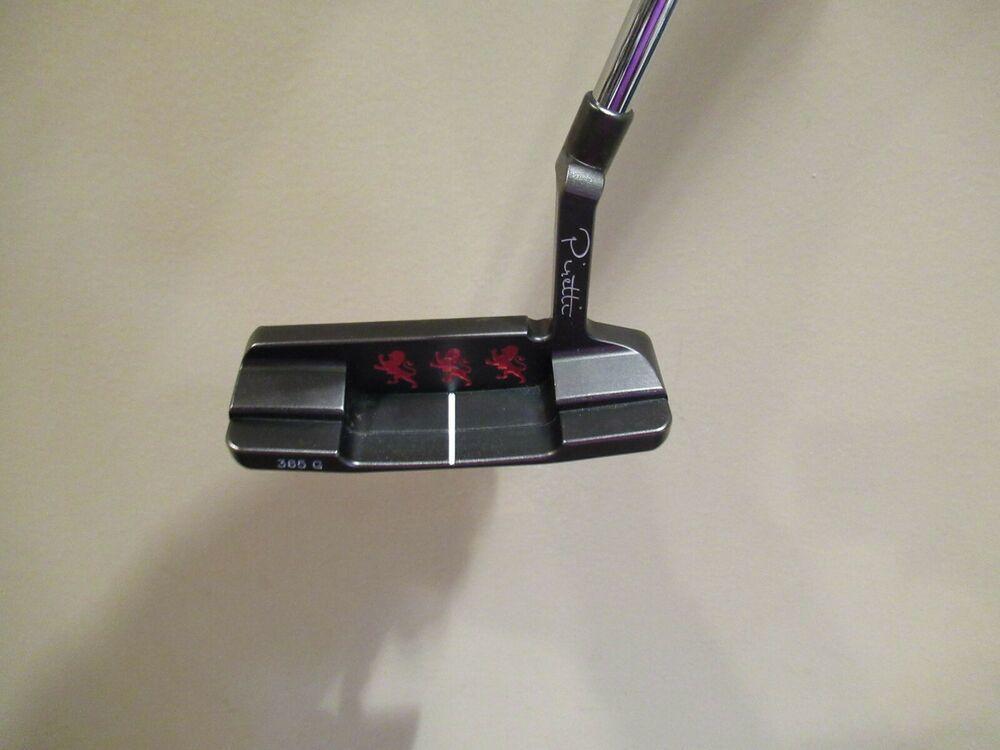 MINT LEFT HAND PIRETTI BLACK COTTONWOOD 2 PUTTER 35 INCH HC INCLUDED 365g HEAD