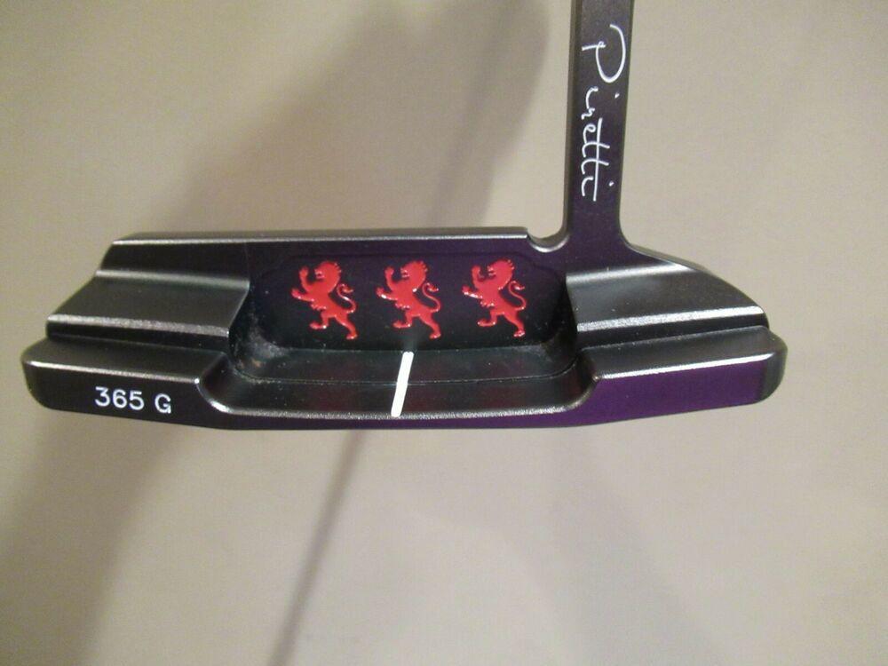 MINT LEFT HAND PIRETTI BLACK COTTONWOOD 2 PUTTER 35 INCH HC INCLUDED 365g HEAD
