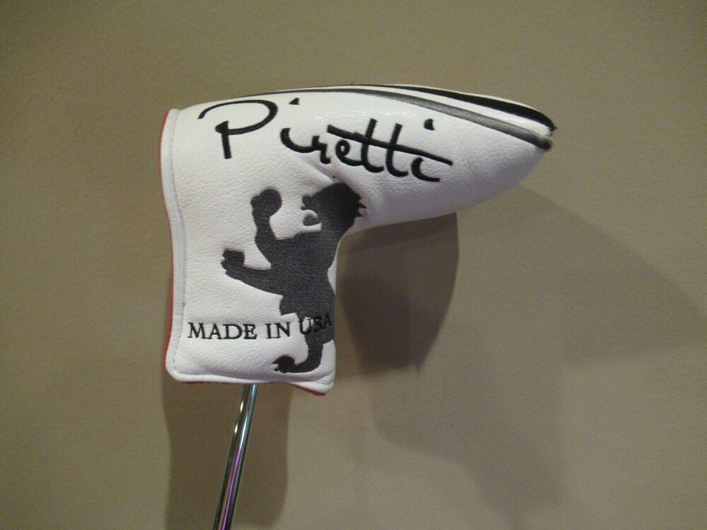 MINT LEFT HAND PIRETTI BLACK COTTONWOOD 2 PUTTER 35 INCH HC INCLUDED 365g HEAD