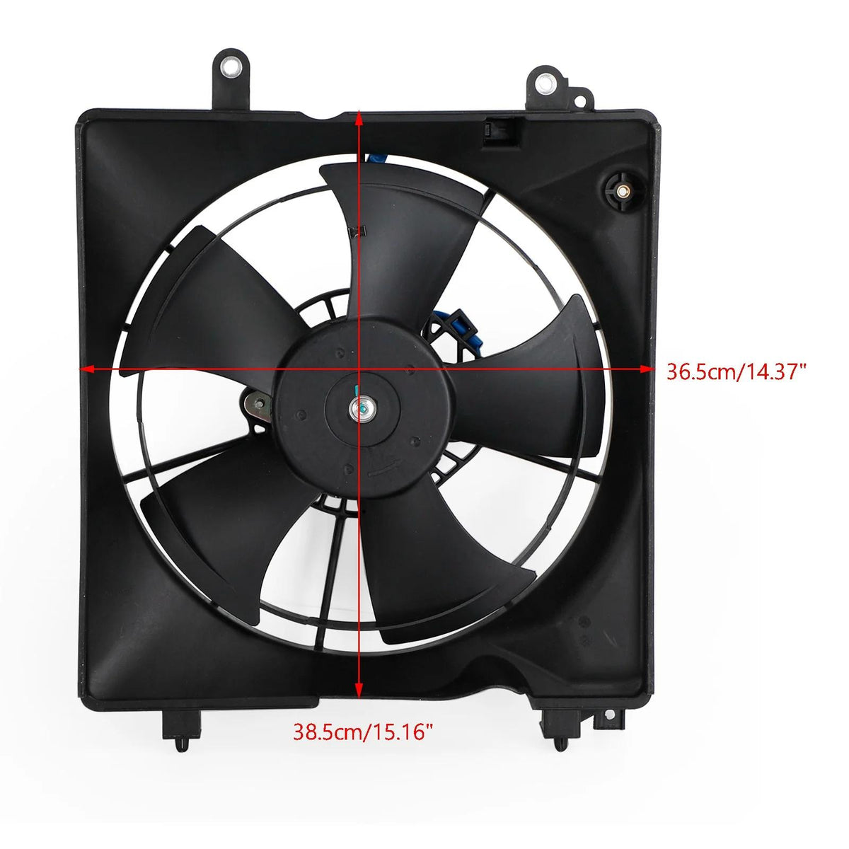 2012 Honda Civic GX, Si HFP Radiator Cooling Fan Driver Side 19030R1AA01PFM TYC601350 HO3115158 19015R1AA01 19020RSAG01 19015-R1A-A01 Generic