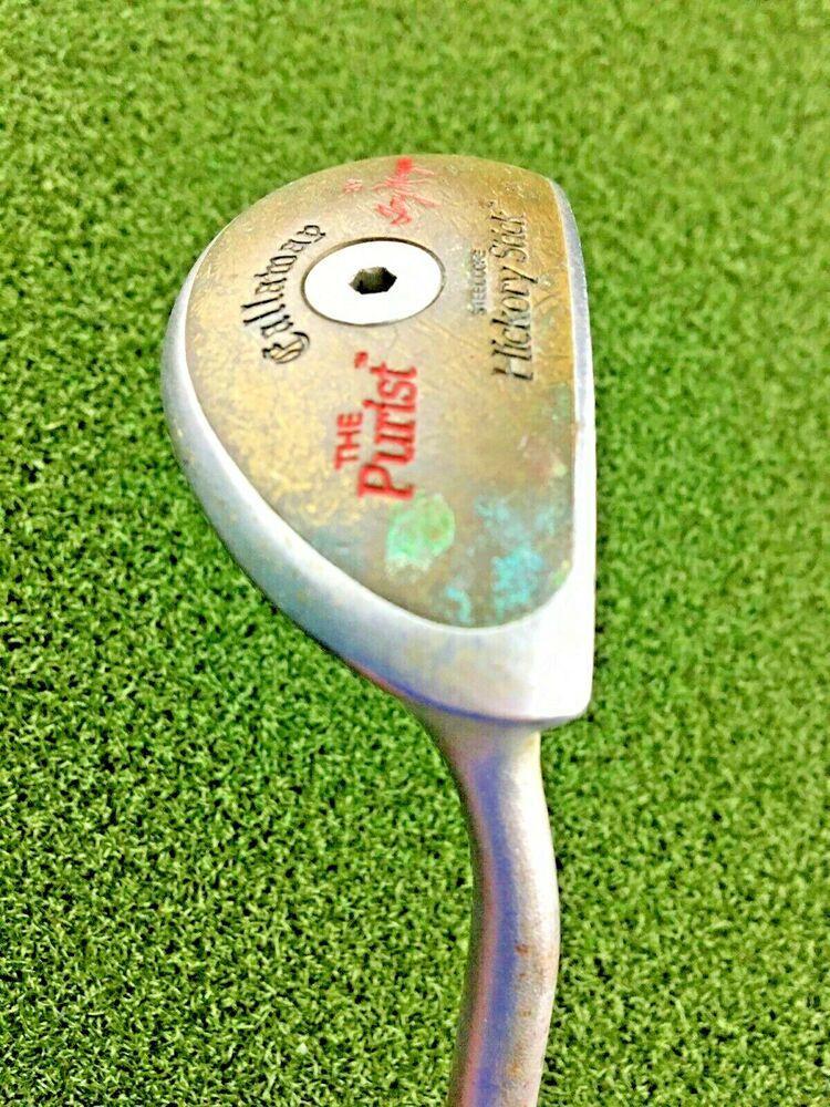 Callaway "The Purist" Morgan Hickory Stick Putter / RH / Steel / gw5034