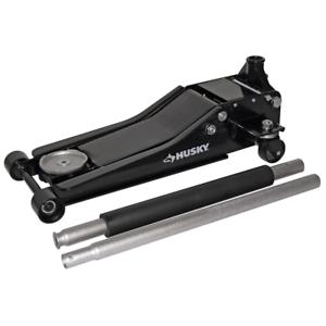 Husky Floor Jack with  Lift 3-Ton Low Profile Rust Resistant Hydraulic