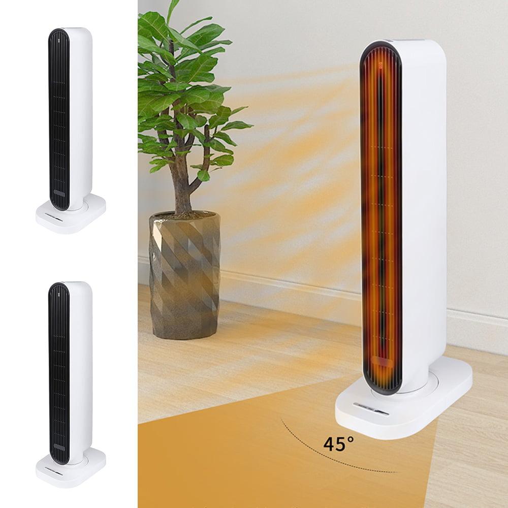 Yipa Portable Space Heater Warmer White Heating Remote Instant Heaters Fan 1500W Whole Room Indoor Bedroom