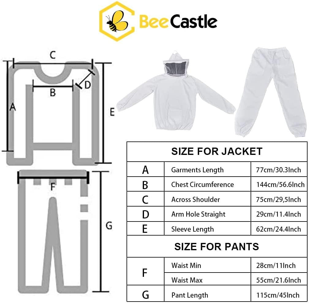 8-frame bee hives and supplies starter kit,beehive kit dipped in 100% beeswax,bee keeping supplies-all beginners kit includes beekeeping supplies tool set and bee suit.