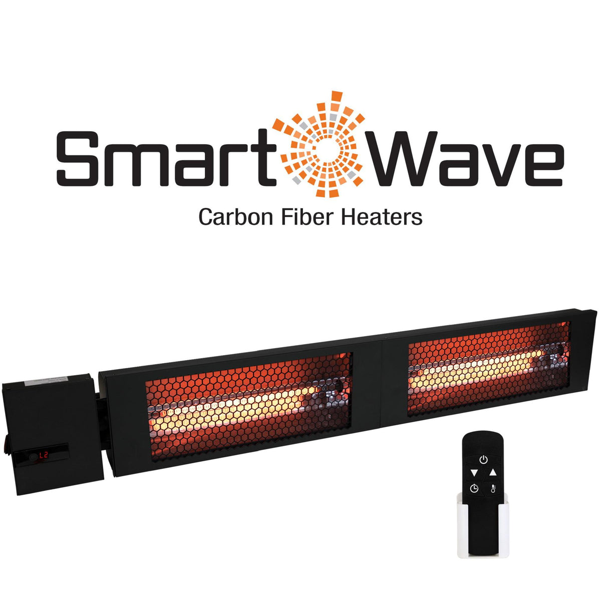 King Electric 42" Infrared Radiant Indoor/Outdoor Patio Heater w/ Remote, 3000W/ 240V