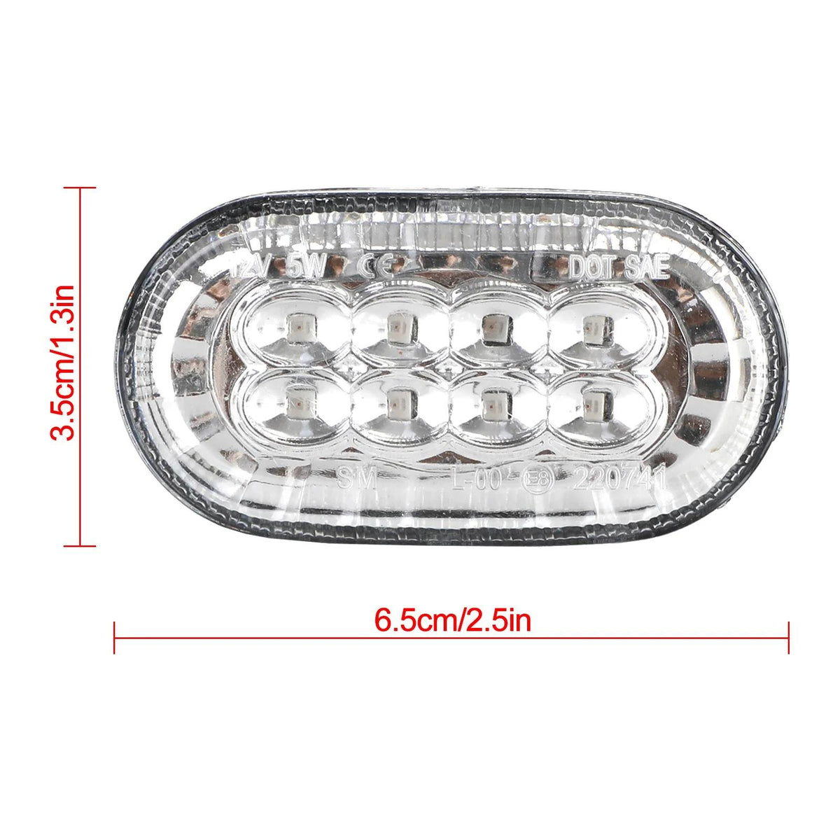 Suzuki Jimny JB64 JB74  Pair of Side Marker Light Turn Signal Light Clear Generic