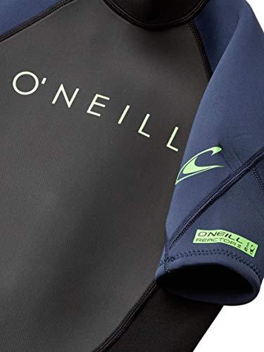 ONEILL Reactor-2 2 mm Back Zip Short Sleeve Black/Slate 10 Big Kids