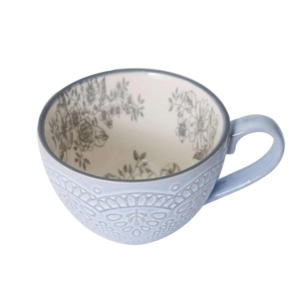 Gabriela Gray Set of 4 Mugs