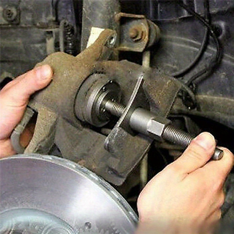 Complete Car Disc Brake Pad Repair Kit - Caliper Separator, Piston Rewind & More!