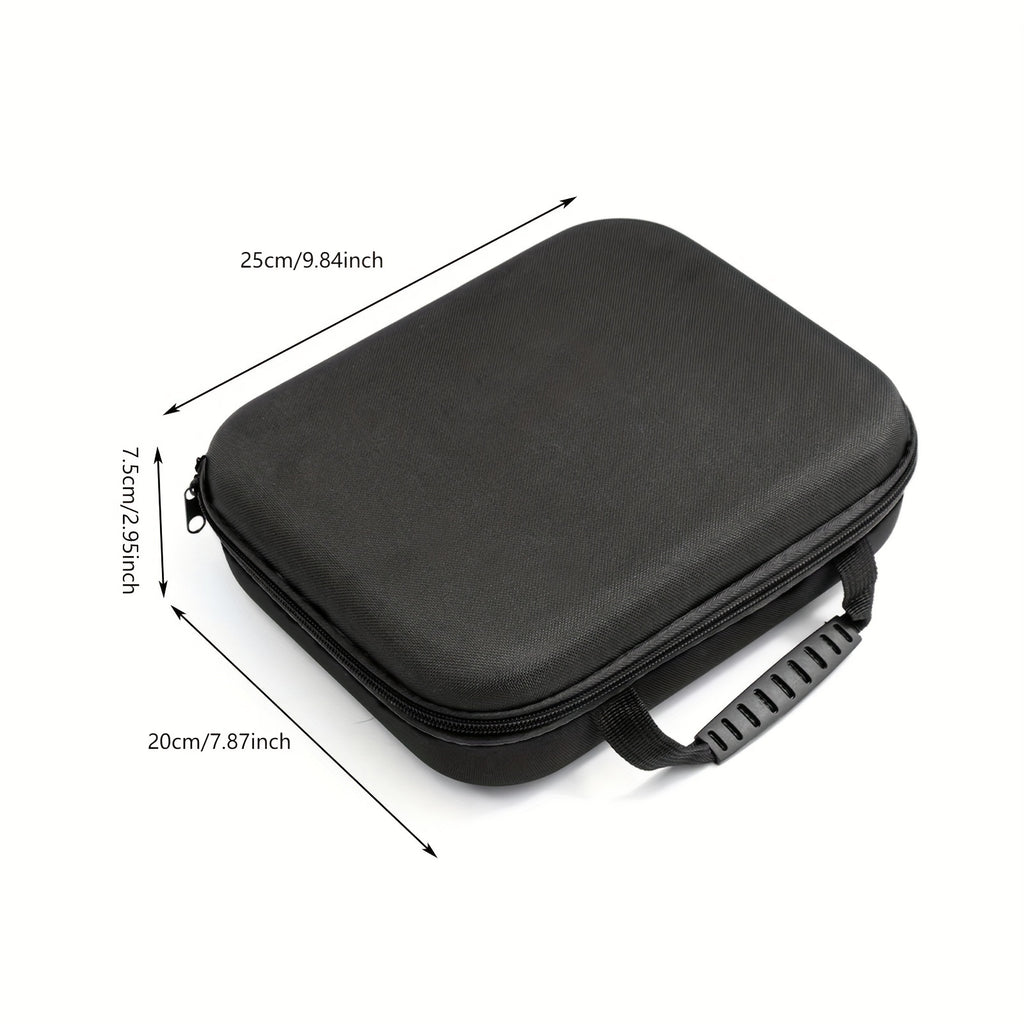 Tool Bag Shockproof Tool Box Waterproof LarCapacity Carry Case Car Repair Tool Box Suit For Car Jump Starter Air Pump Power Bank Wrench Hand Tools