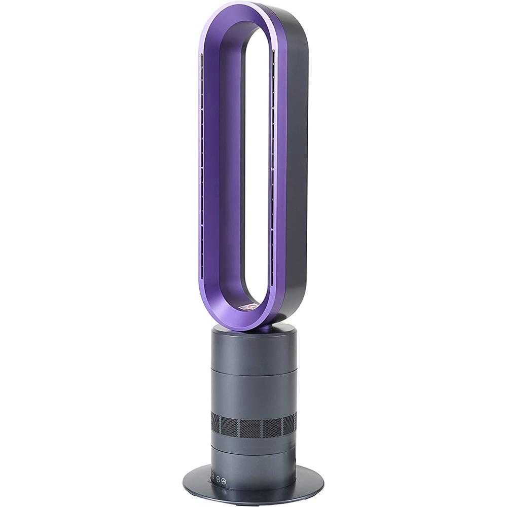 Yipa Fast Heating Overheating Protection Portable Space Heater Tower Electric Heaters Fan Warmer Home Office Purple+32in