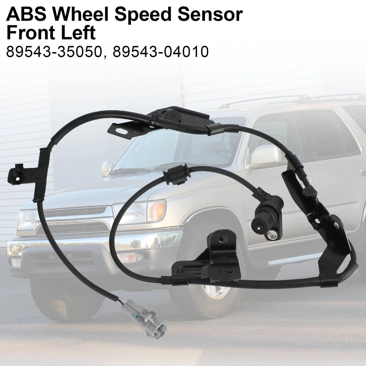 Toyota Tacoma 1998-2004 ABS Wheel Speed Sensor Front Left For 89543-35050 Generic