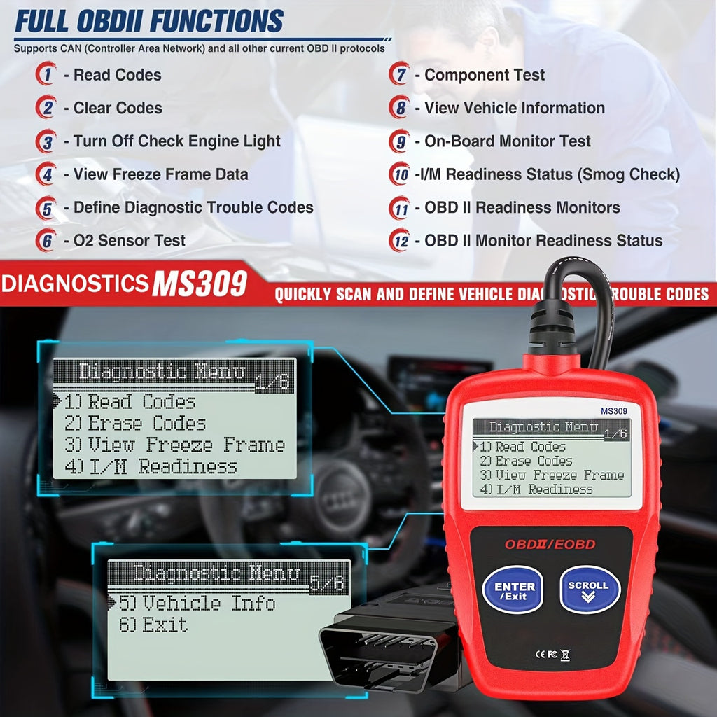 Car Diagnostic Tool Scanner For Car Checking