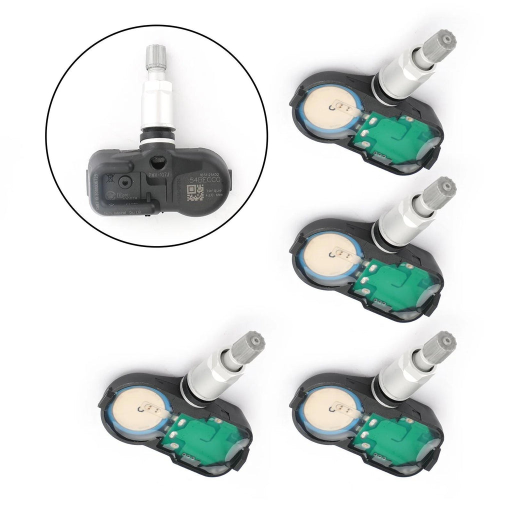 TPMS For Toyota Replace 42607-33021 PMV-107J Auto Tire Pressure Sensor 4PCS Generic