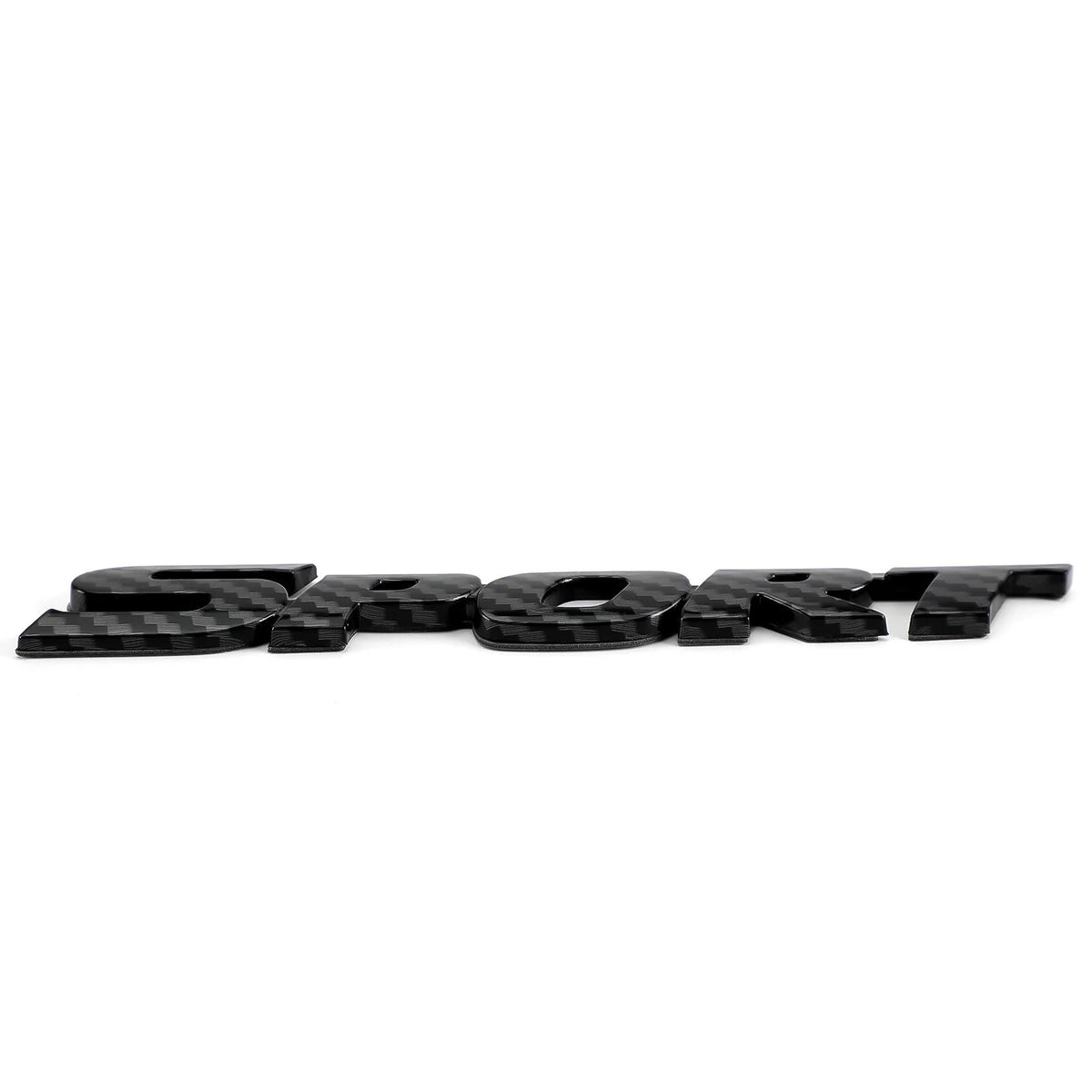 3D Metal Sport Logo Car Trunk Tailgate Emblem Badge Decal Sticker Carbon Generic