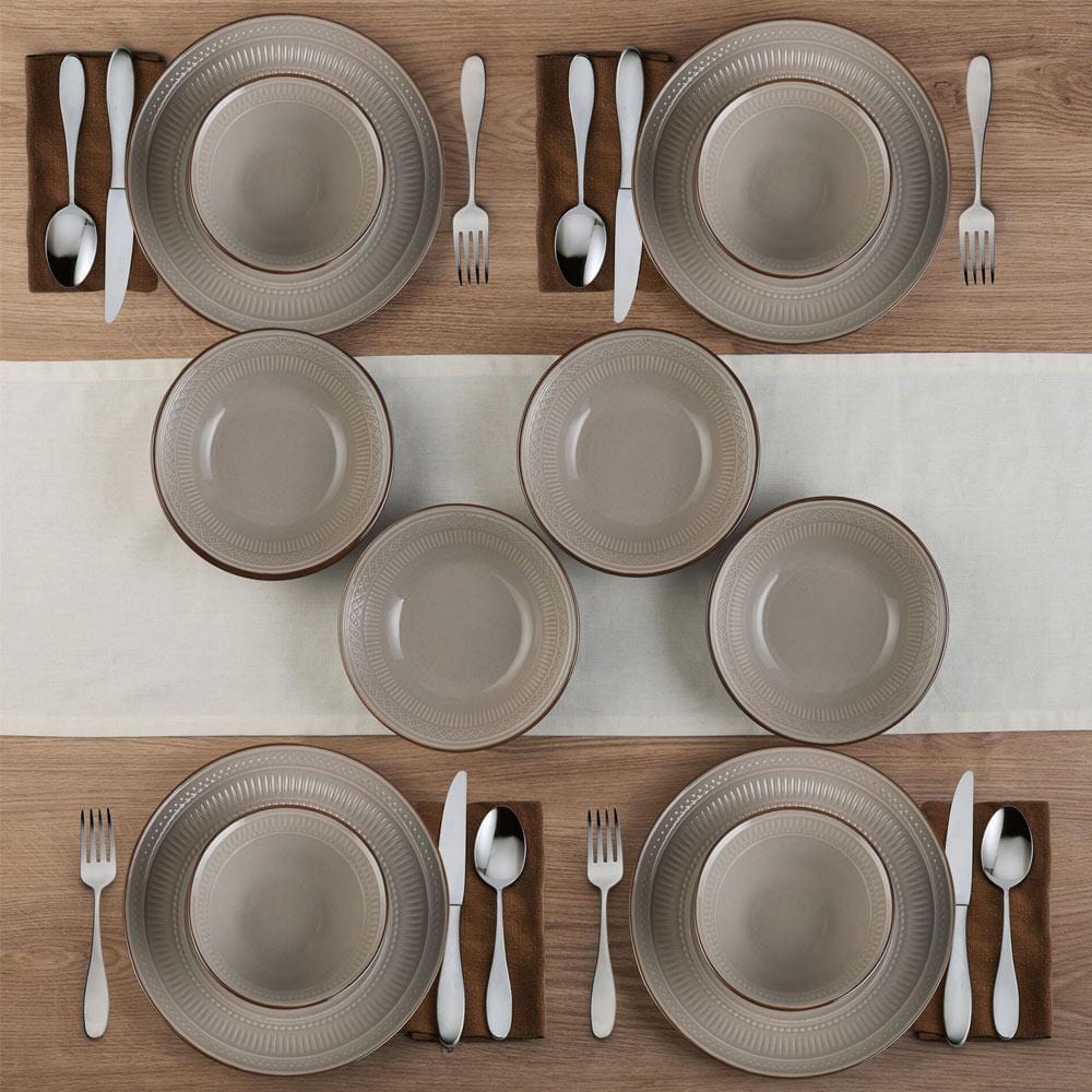 Easton 12 Piece Dinnerware Set, Service for 4
