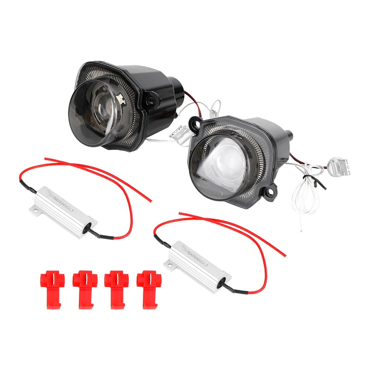 Pair of Front Turn Signal Lamp Light For Suzuki Jimny JB64 JB74 2019-2023 Smoked