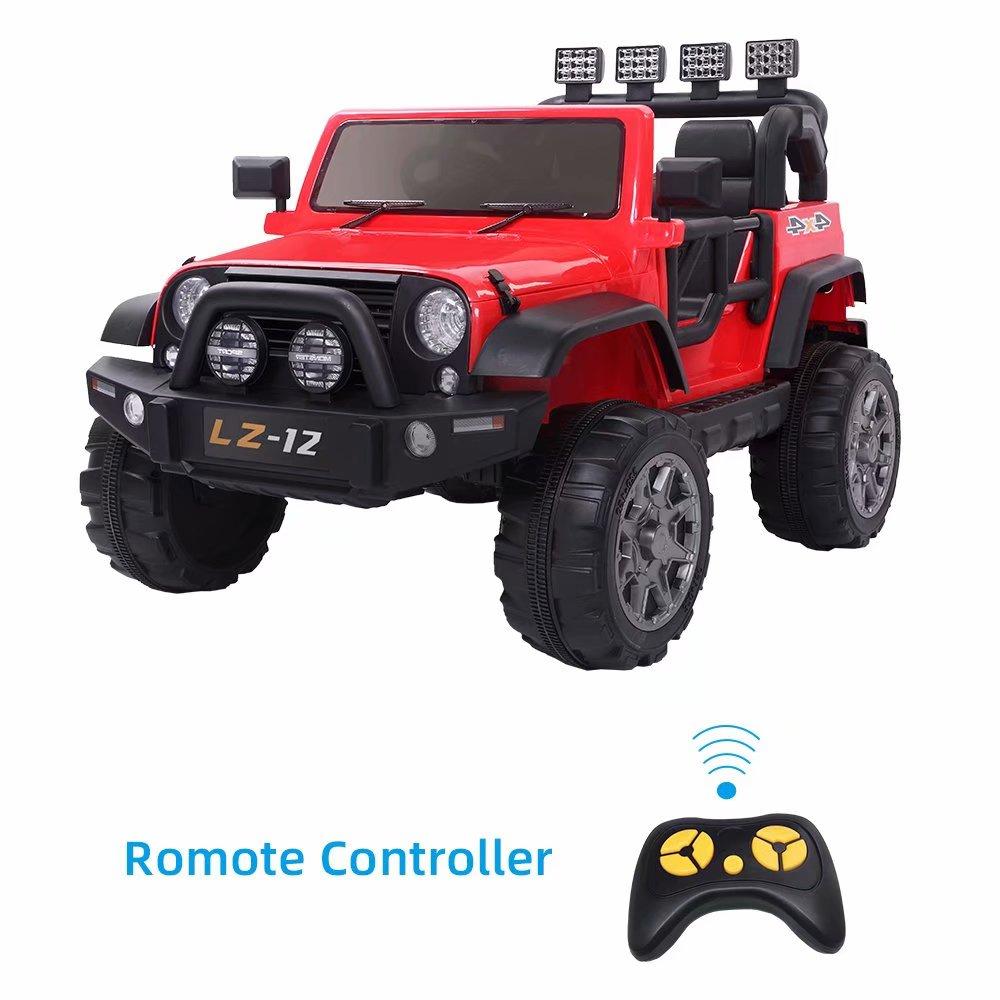 Akoyovwerve 12V Electric Battry Powered Kids Ride-On Car RC Toy w/ Remote Control,Multiple Colors