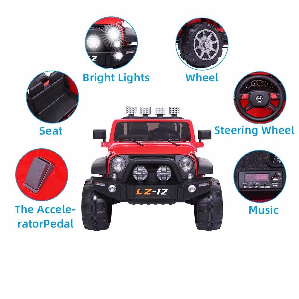 Akoyovwerve 12V Electric Battry Powered Kids Ride-On Car RC Toy w/ Remote Control,Multiple Colors