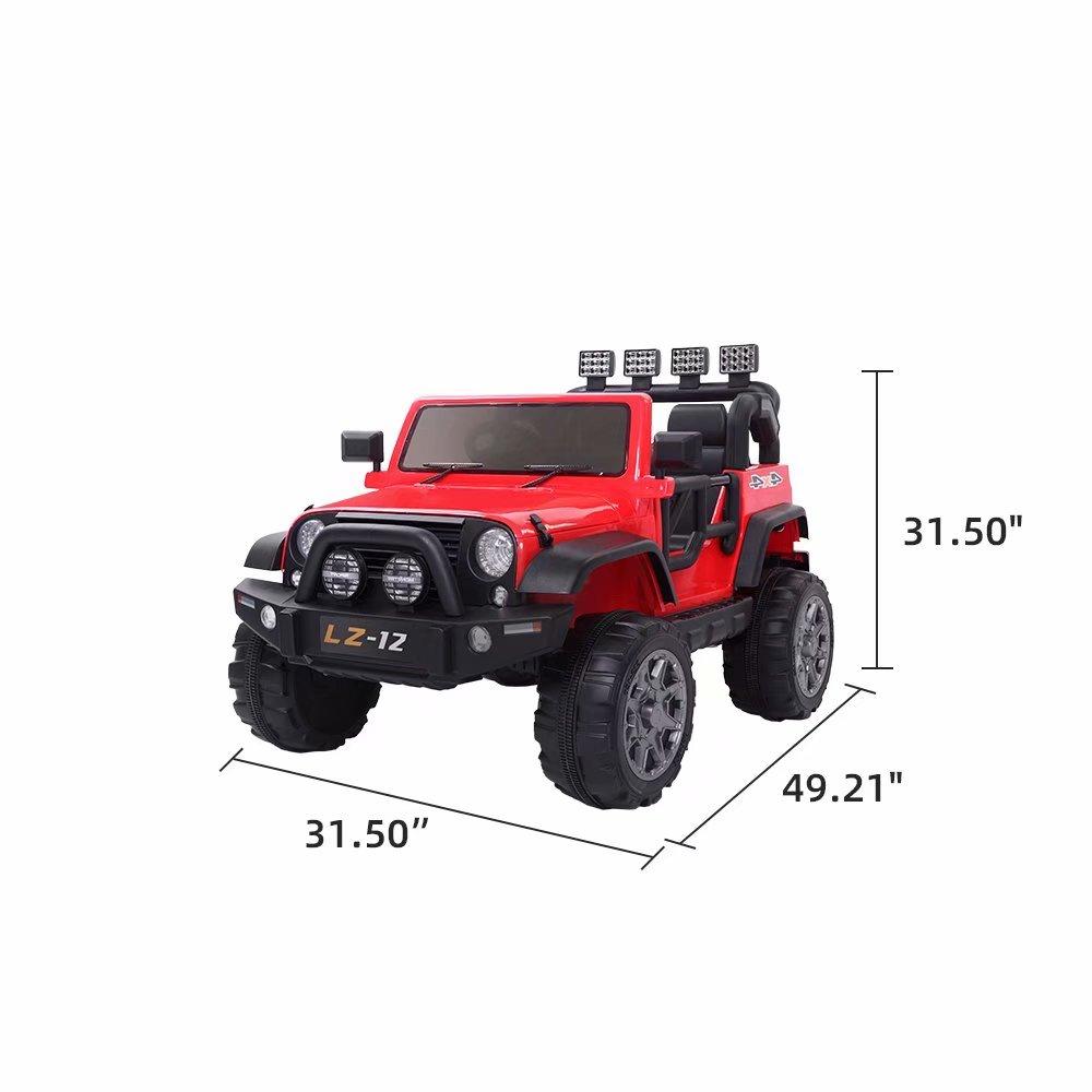 Akoyovwerve 12V Electric Battry Powered Kids Ride-On Car RC Toy w/ Remote Control,Multiple Colors