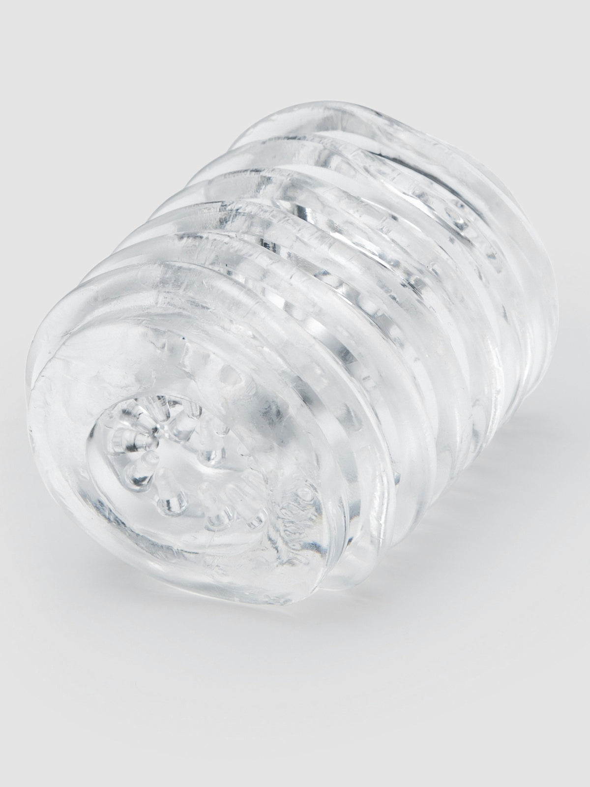 Lovehoney Head Master Double Texture Blow Job Stroker, Clear