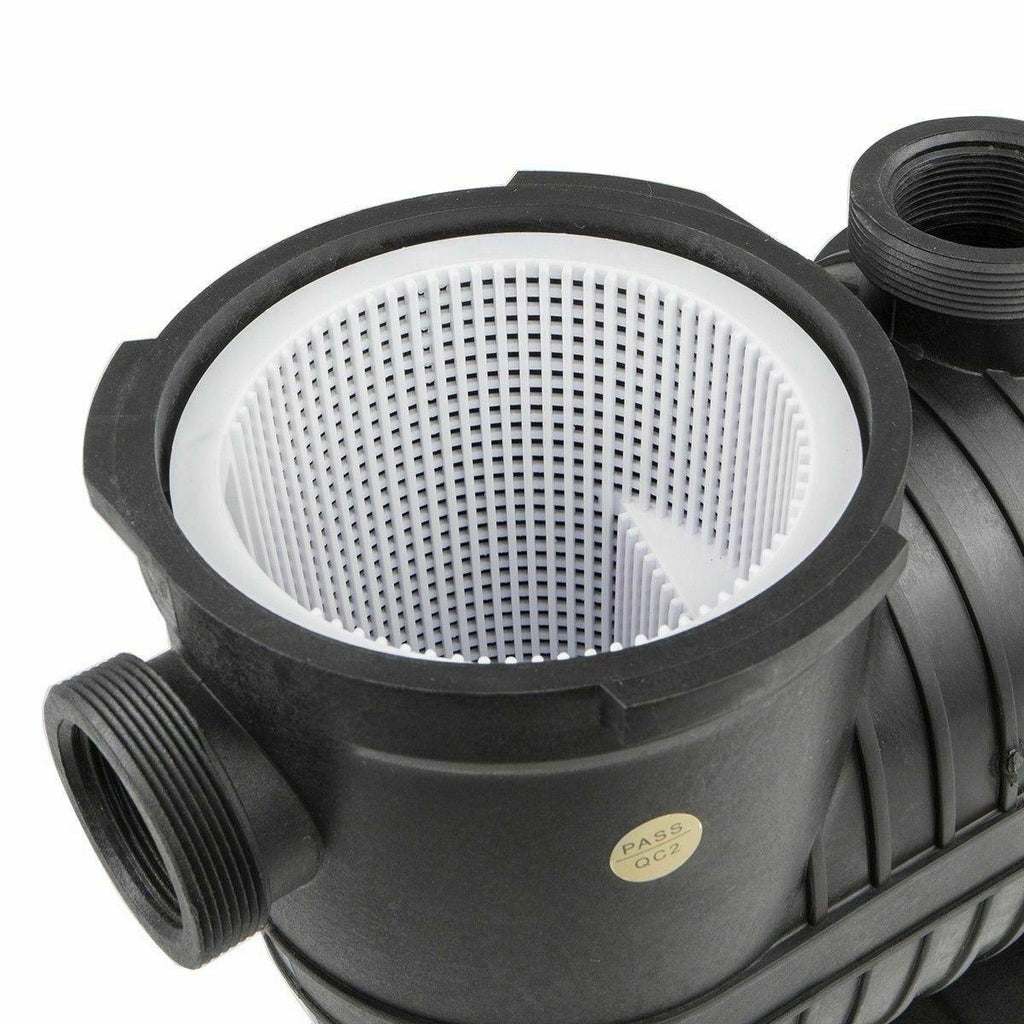 xtremepowerus 1.5hp inground swimming pool pump 1-1/2 npt w/ strainer 220v