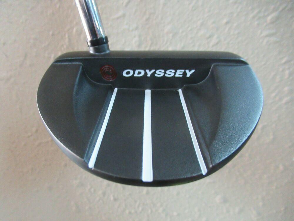 NICE ODYSSEY WHITE HOT PRO V-LINE PUTTER 33.50" FACTORY STEEL AND GRIP HC INCL