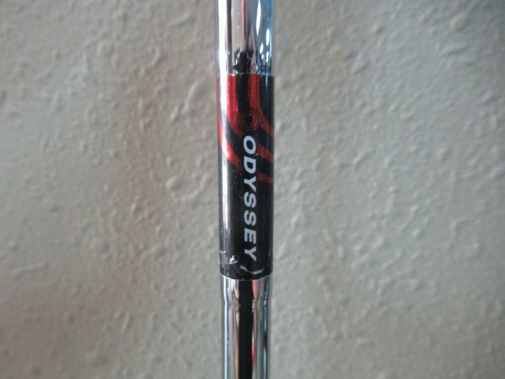 NICE ODYSSEY WHITE HOT PRO V-LINE PUTTER 33.50" FACTORY STEEL AND GRIP HC INCL