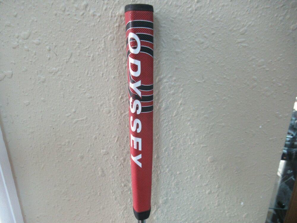 NICE ODYSSEY WHITE HOT PRO V-LINE PUTTER 33.50" FACTORY STEEL AND GRIP HC INCL