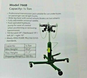 1000 Lbs Capacity  2 Statransmission jack Under Hoist style