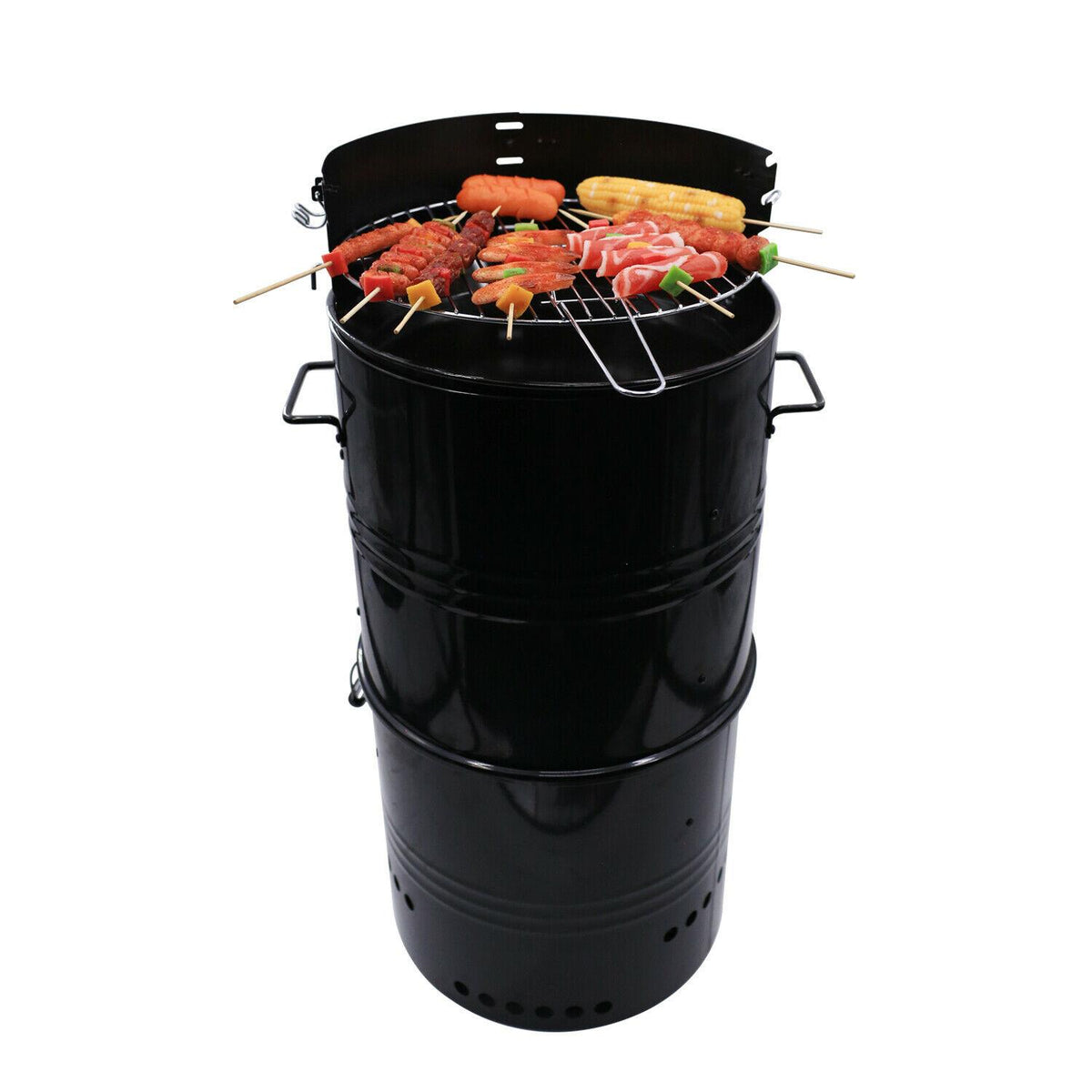 Hakka 18" Outdoor Barbecue Grill Charcoal Backyard Cooker BBQ Smoker