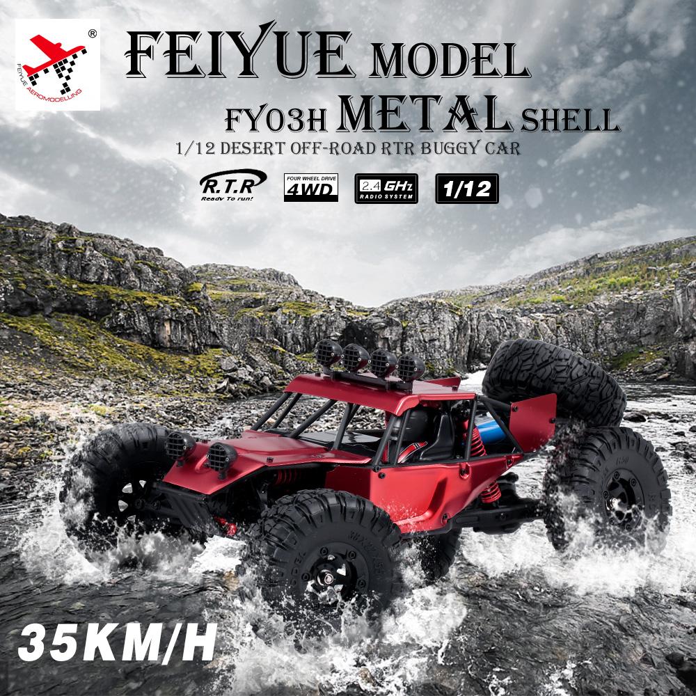FEIYUE MODEL FY03H 1/12 Desert Off-road Metal Shell 4WD 35km/h High Speed Remote Control RTR RC Car