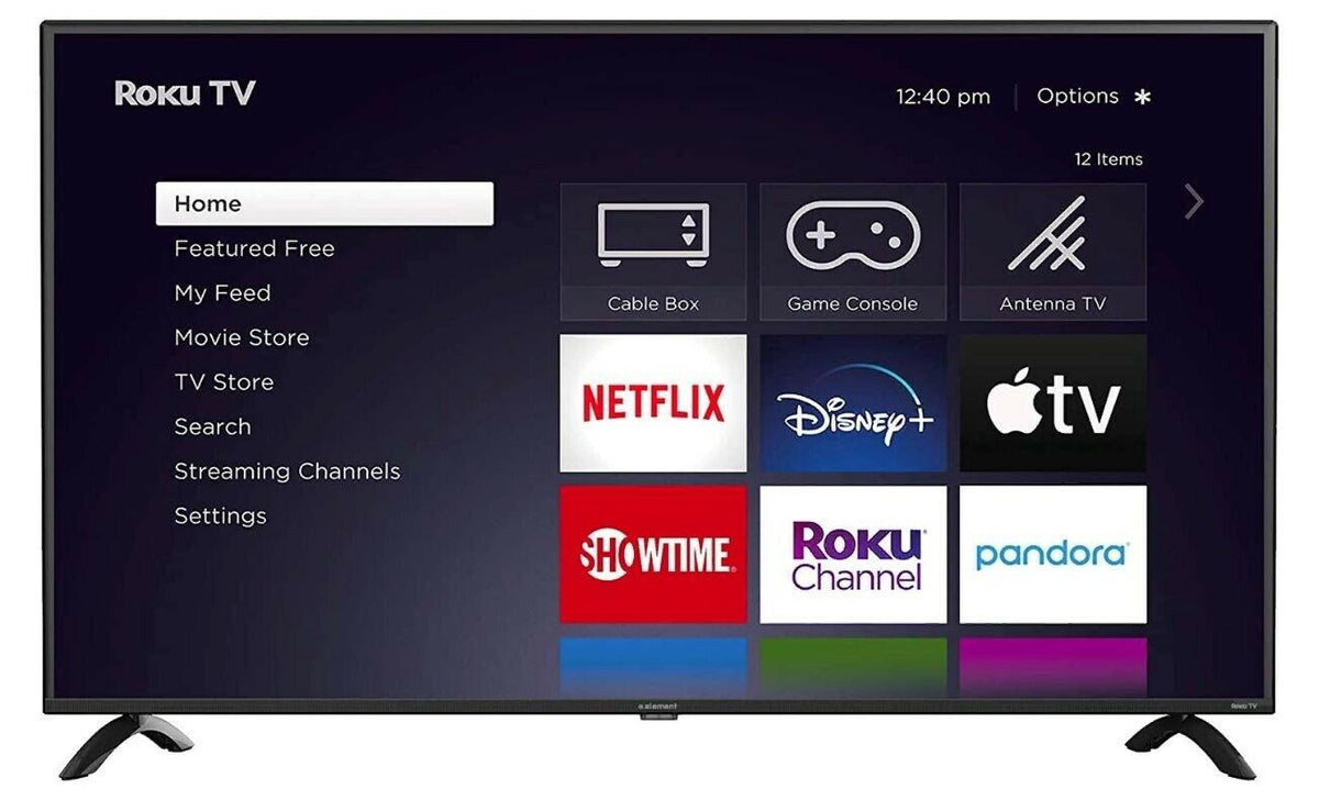 element 50" 4k 2160p roku smart led tv with hdr - e4aa50r