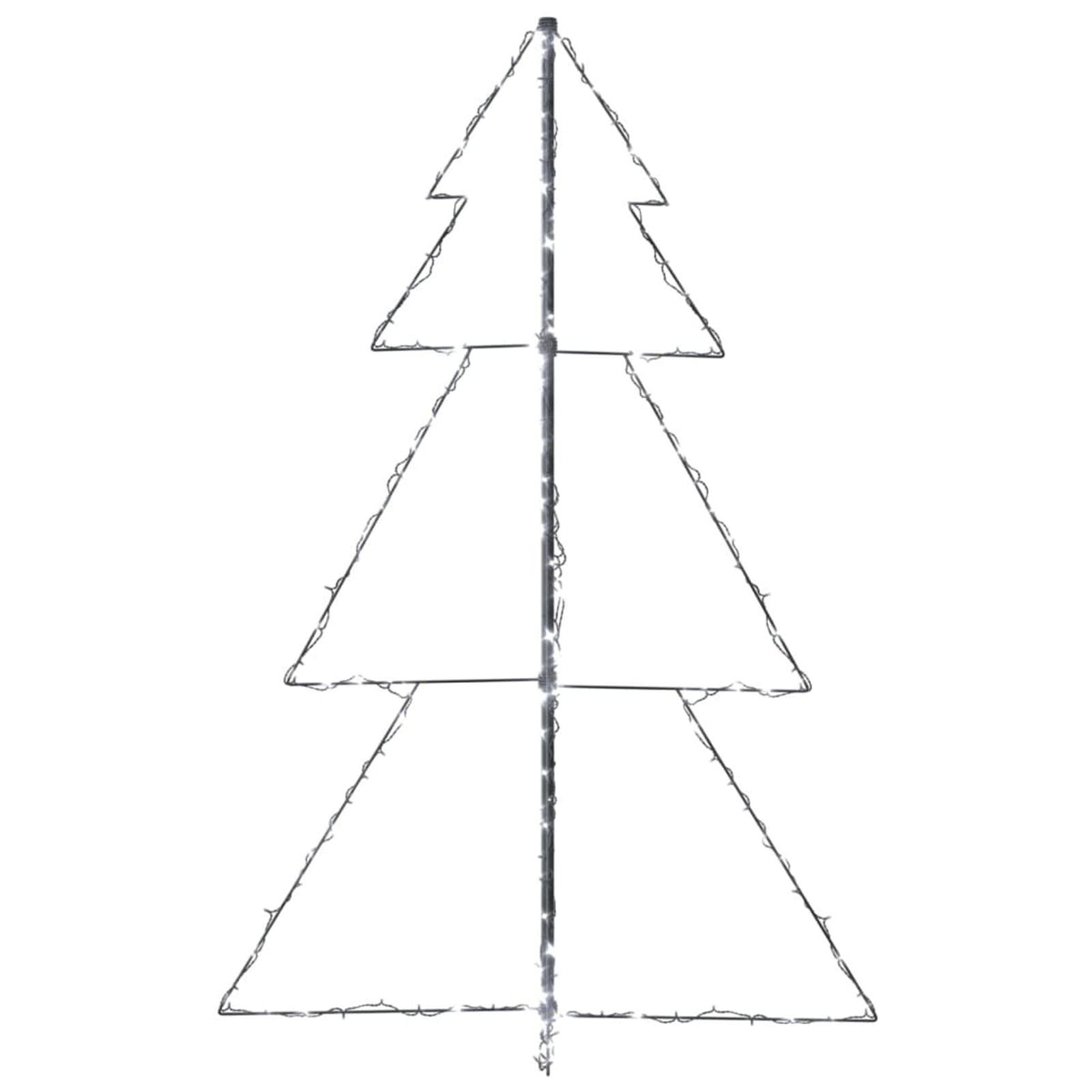 Eccomum Christmas Cone Tree 200 LEDs Indoor and Outdoor 38.6"x59.1"
