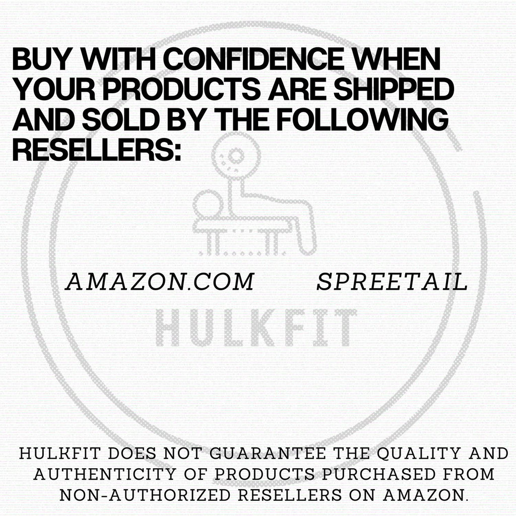 HulkFit Adjustable Power Squat Stand Rack w/ 2 J Hooks &amp; 2 Weight Plate Holders