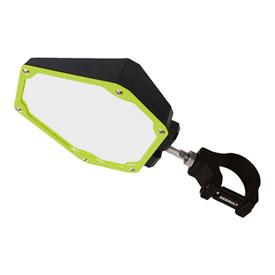 Industries UTV Series Side Mirror Set with Clamps 2" Black/Green for Can-Am Maverick 1000 XC DPS 2017-2018