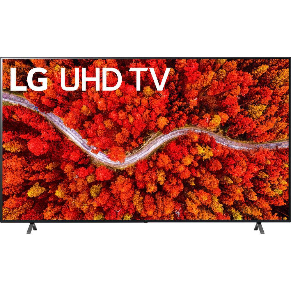 lg 86" ai thinq 4k uhd smart tv 2024 w/ deco gear home theater bundle