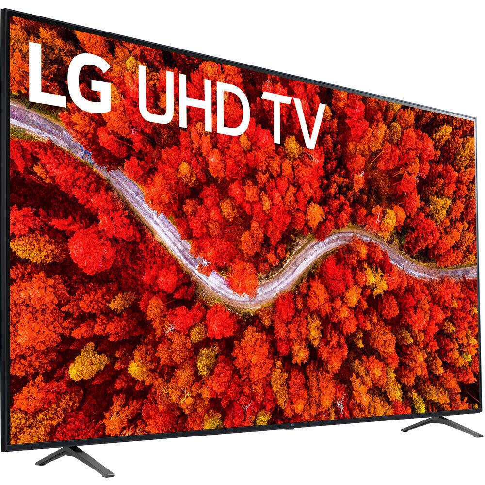 lg 86" ai thinq 4k uhd smart tv 2024 w/ deco gear home theater bundle