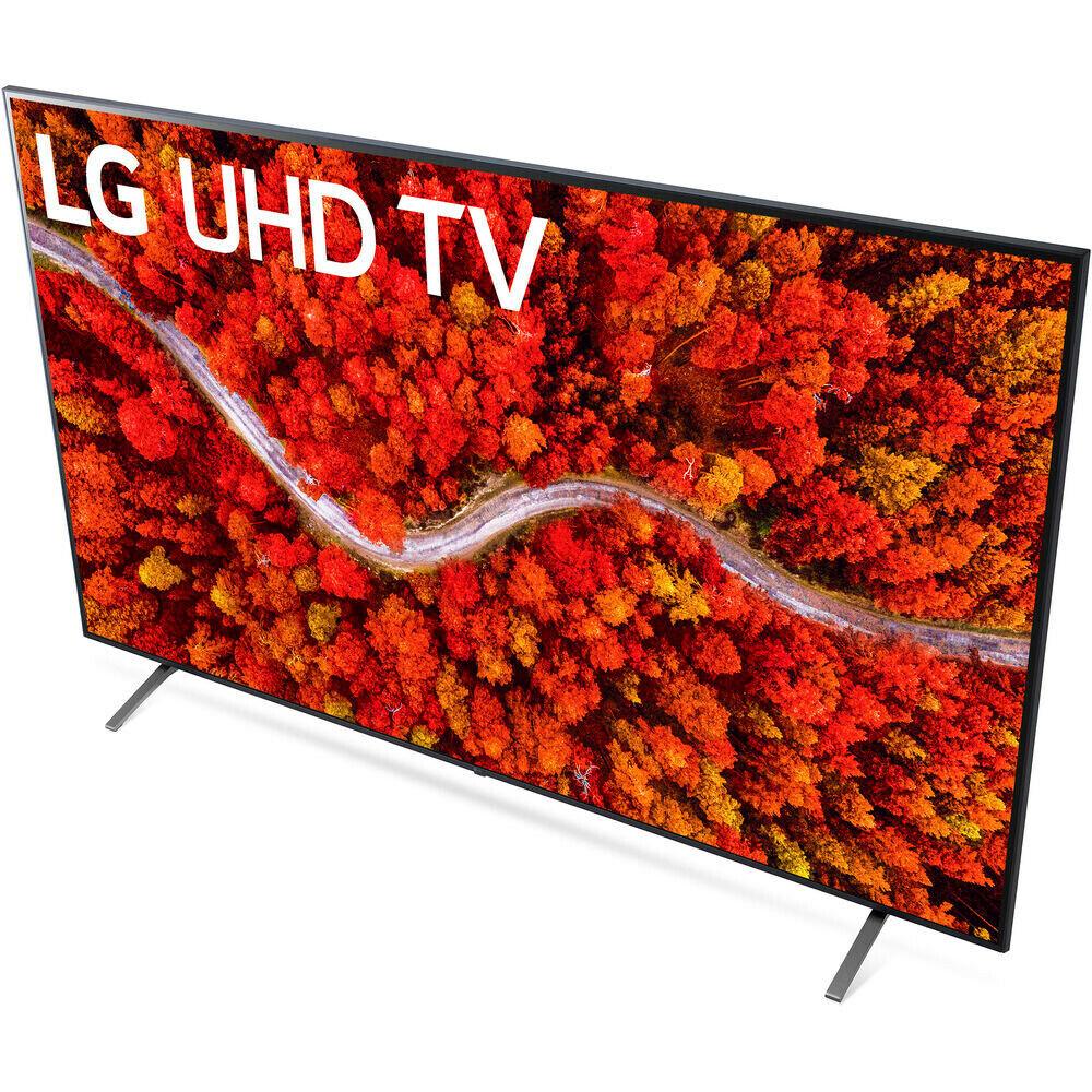 lg 86" ai thinq 4k uhd smart tv 2024 w/ deco gear home theater bundle
