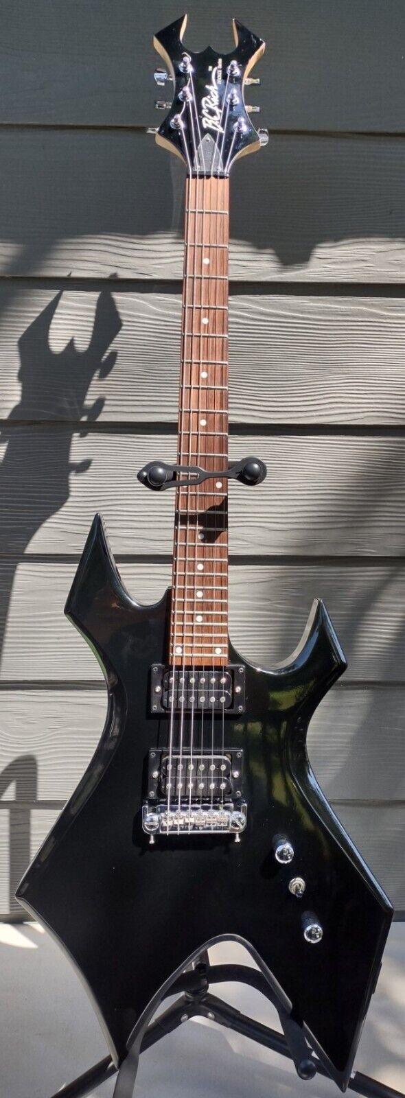 bc rich warlock electric guitar wgbk 2002 very good |  metal monster w/ gig bag