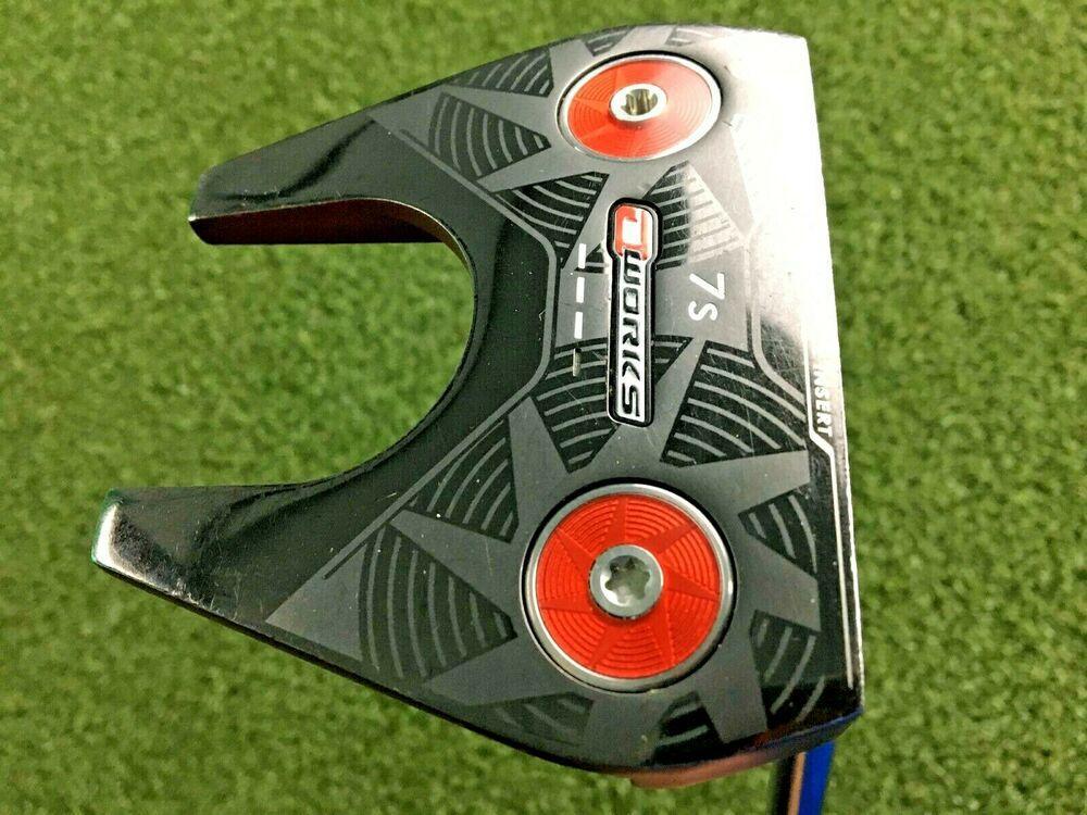 Odyssey Works 7S Mallet Putter RH / ~33.5" / Cover / SuperStroke / NICE / mm4791