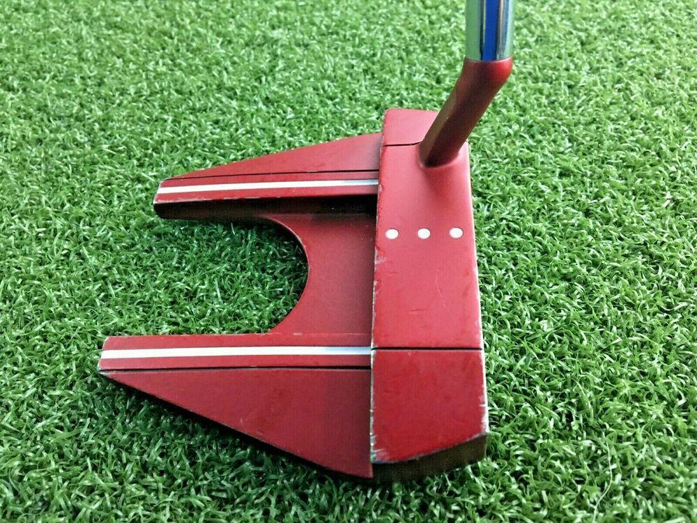 Odyssey Works 7S Mallet Putter RH / ~33.5" / Cover / SuperStroke / NICE / mm4791