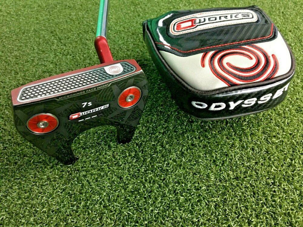 Odyssey Works 7S Mallet Putter RH / ~33.5" / Cover / SuperStroke / NICE / mm4791