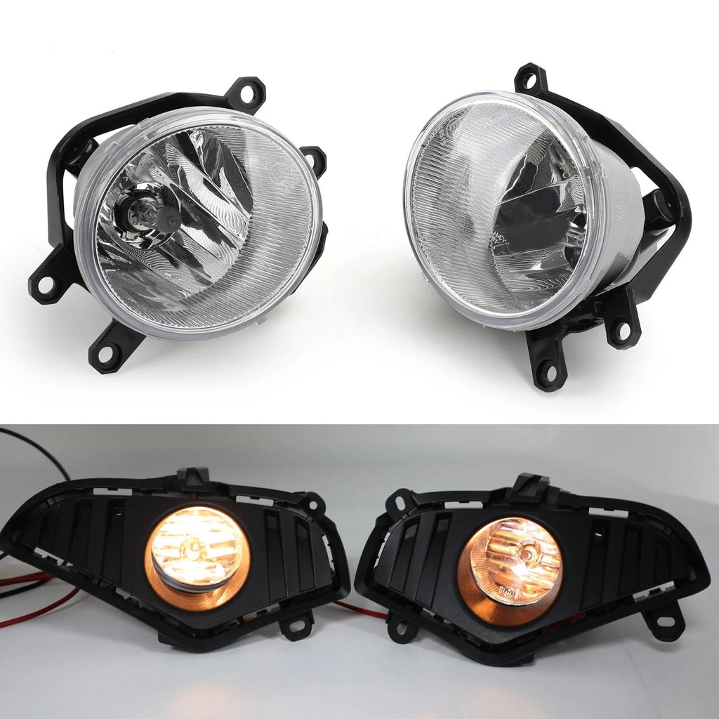 Fog Lights Bumper Driving Lamps w/ Switch + Bezel For Toyota RAV4 2023 2023 2023 Generic