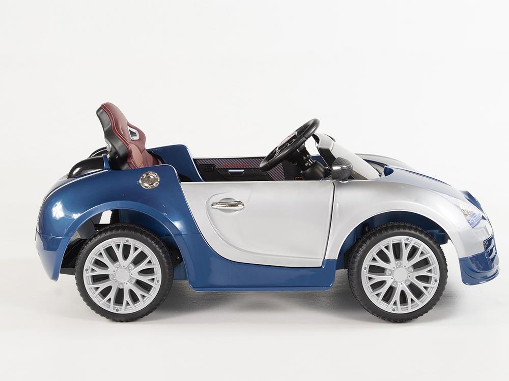 KidsVip - 12v Premium Convertible Ride on Car for Kids with Music,Lights, Leather Seat, Doors, RC