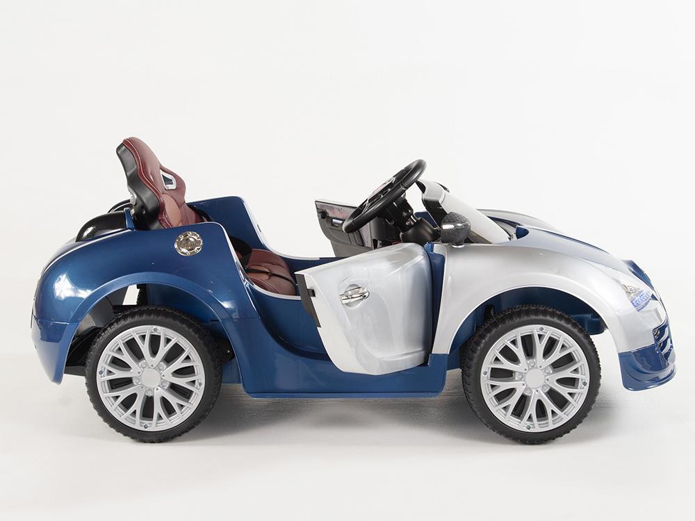 KidsVip - 12v Premium Convertible Ride on Car for Kids with Music,Lights, Leather Seat, Doors, RC