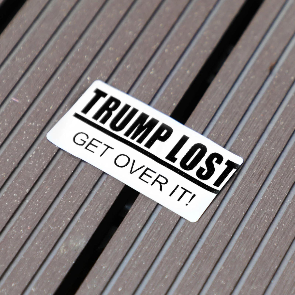 "TRUMP LOST GET OVER IT" 50 Pack Political Stickers Decals Election 2024 Generic