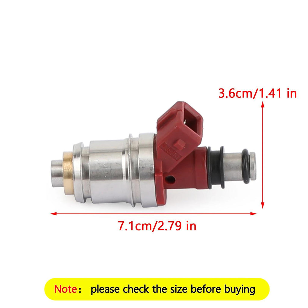 Fuel Injectors 16600-86G00 Fit 1990-1995 Nissan Pickup D21 2.4L I4 Generic