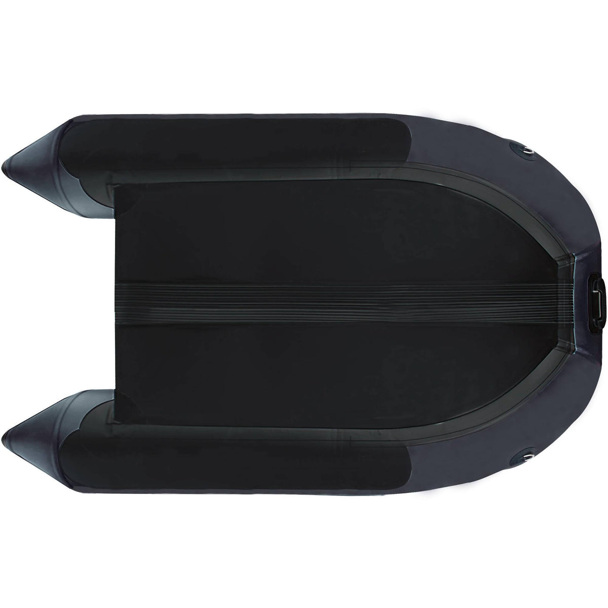 ALEKO Inflatable Boat - Aluminum Floor - 8.4 Feet - Black