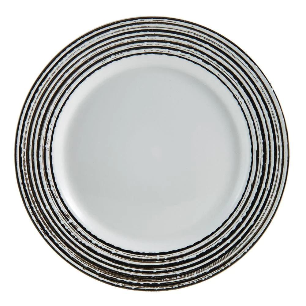 Bryson White 16 Piece Dinnerware Set, Service for 4
